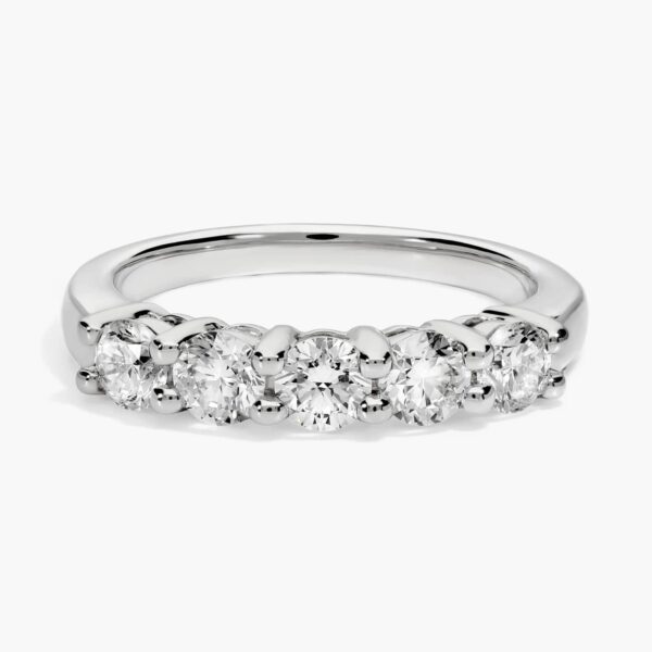 Triple Pavé Diamond Band